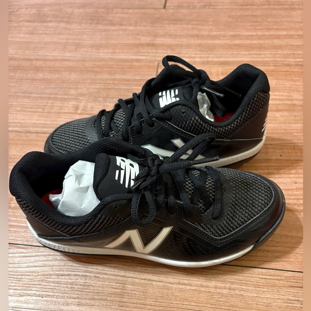 New Balance Soccer Cleats- Black and White